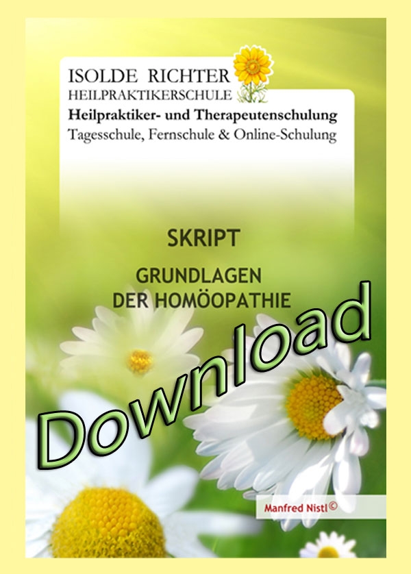 Bild 1 von Grundlagen der Homöopathie, Manfred Nistl   / (Gebunden / Download) Download PDF