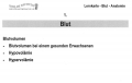 Blut Lernkarten 